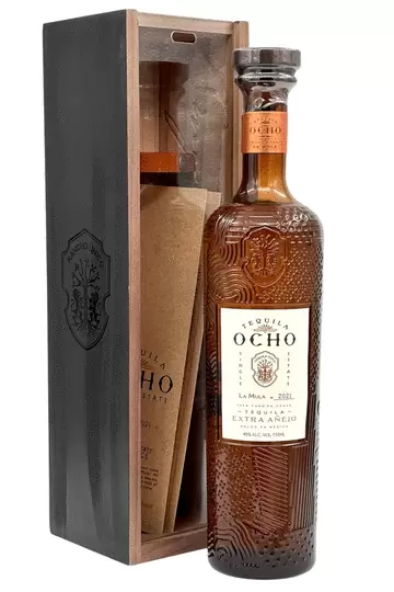 Tequila Ocho La Mula Single Estate Tequila Extra Anejo