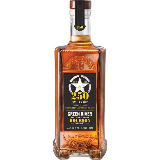 Green River Distilling Co Us Army 250th Anniversary Release Straight Bourbon Whiskey