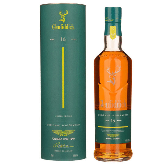 Glenfiddich X Aston Martin F1 16 Year Old Single Malt Scotch Whisky