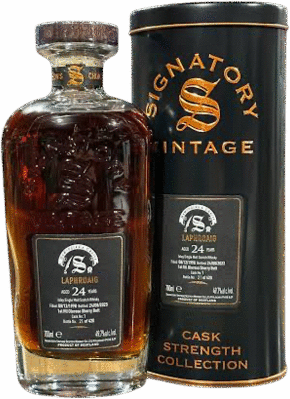 Signatory Vintage Cask Strength Collection Laphroaig 24 Year Old Single Malt Scotch Whisky