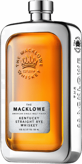 The Macklowe Silver Edition American Straight Rye Whiskey