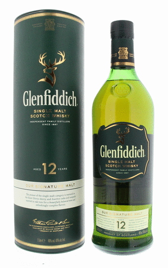 Glenfiddich Special Reserve 12 Year Old Single Malt Scotch Whisky Discontinued Bottling