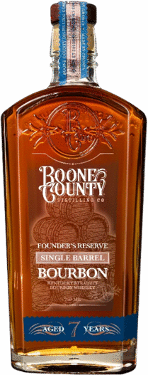 Boone County Distilling Co Founders Reserve Single Barrel 7 Year Old Kentucky Straight Bourbon Whiskey