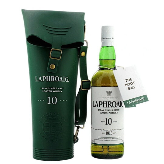 Laphroaig 10 Year Old Wellie Boot Bag Edition Single Malt Scotch Whisky