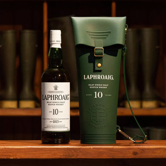 Laphroaig 10 Year Old Wellie Boot Bag Edition Single Malt Scotch Whisky