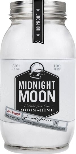 Junior Johnsons Midnight Moon Moonshine 100 Proof