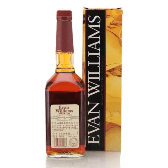 Evan Williams 8 Year Old Kentucky Straight Bourbon Whiskey