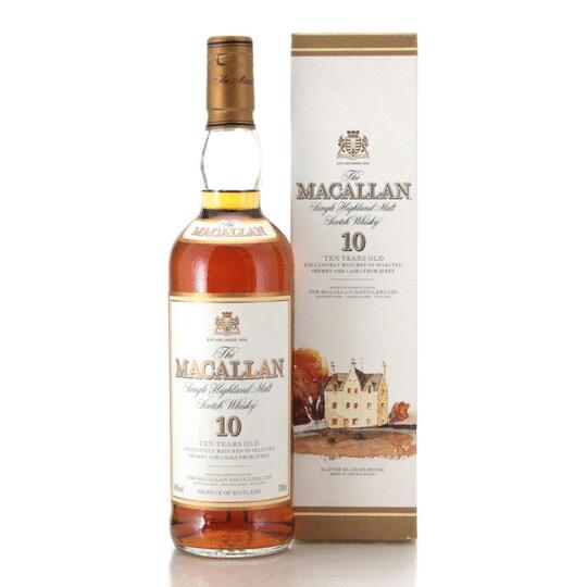 The Macallan 10 Year Old Sherry Oak 1999 2004 Bottling