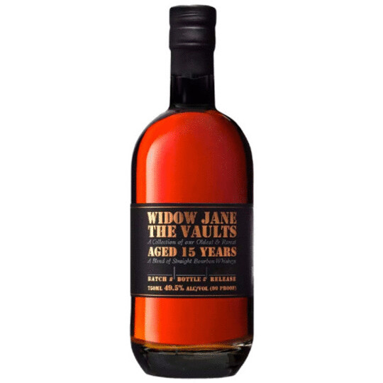 Widow Jane The Vaults 15 Year Old Straight Bourbon Whiskey