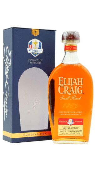 Elijah Craig Ryder Cup Small Batch Straight Bourbon Whisky