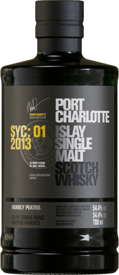 Bruichladdich Port Charlotte Heavily Peated Syc 01 Islay Single Malt Scotch Whisky