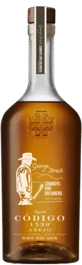 Codigo 1530 George Strait Cowboys Dreamers Special Edition Tequila Anejo