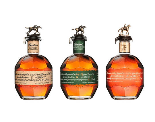 Blantons Triple Pack Original Special Gold Bourbon Bundle