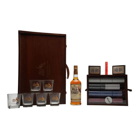 Wild Turkey Limited Edition Poker Gift Set