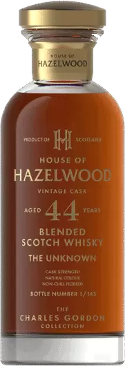 House Of Hazelwood The Charles Gordon Collection The Unknown 44 Year Old Blended Scotch Whisky