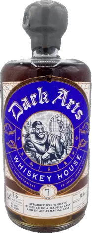 Dark Arts Whiskey House Blunt Blend 7 Year Old Straight Rye Whiskey
