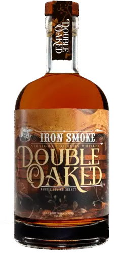 Iron Smoke Double Oaked Straight Bourbon Whiskey