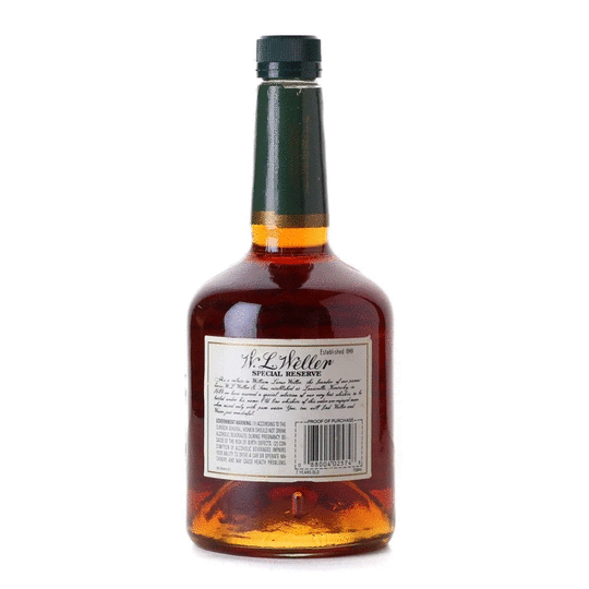 W L Weller Special Reserve 7 Year Old Paper Label