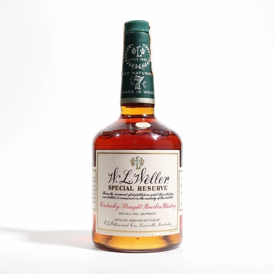W L Weller Special Reserve 7 Year Old Stitzel Weller Louisville Paper Label