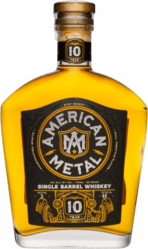 American Metal 10 Year Old Single Barrel Whiskey