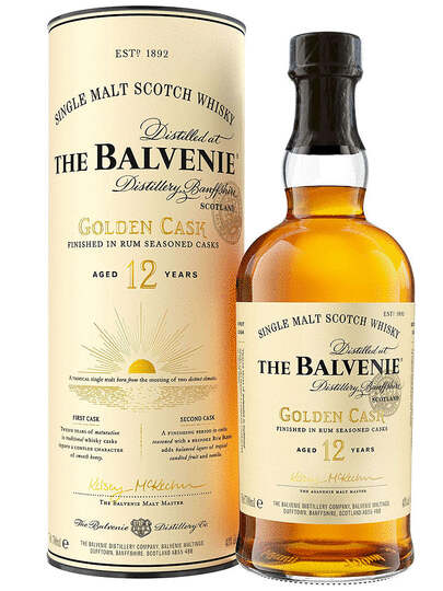 The Balvenie Golden Cask Rum Cask Finished 12 Year Old Single Malt