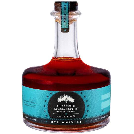Thirteenth Colony Distilleries Single Barrel Cask Strength Rye Whiskey