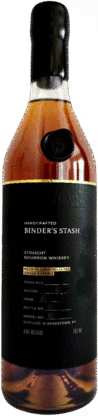 Binders Stash 6 Year Old Straight Bourbon Whiskey