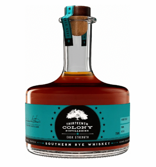 Thirteenth Colony Distilleries Small Batch Cask Strength Rye Whiskey