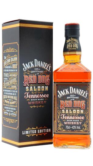 Jack Daniels 125th Anniversary Of The Red Dog Saloon Sour Mash Whiskey