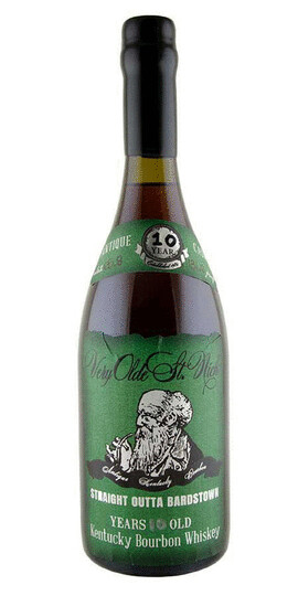 Very Olde St Nick Straight Outta Bardstown 10 Year Old Bourbon Whiskey