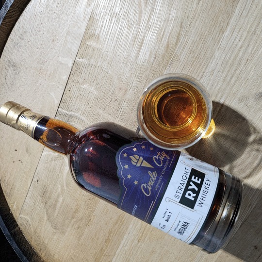 Circle City Straight Rye Whiskey