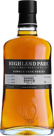 Highland Park Single Cask Series 10 Year Old Single Malt Scotch Whisky