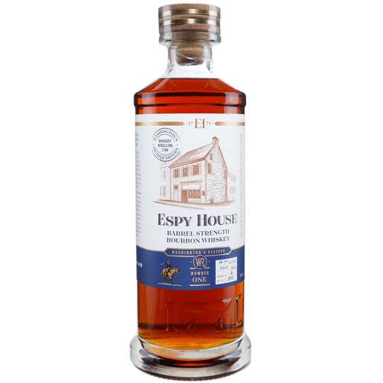 Espy House Washingtons Reserve Barrel Strength Bourbon Whiskey