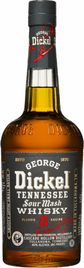 George Dickel Old No 8 Sour Mash Tennessee Whisky