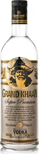 Grand Khaan Super Premium Mongolian Vodka