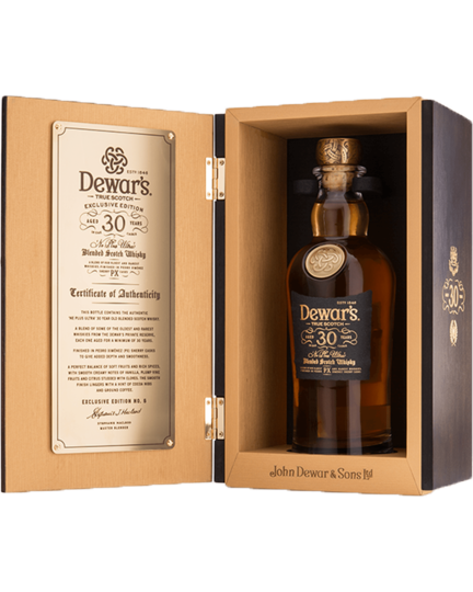 Dewars 30 Year Old Ne Plus Ultra Blended Scotch Whisky