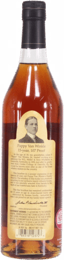 Old Rip Van Winkle Pappy Van Winkles 15 Year Old Family Reserve Bourbon