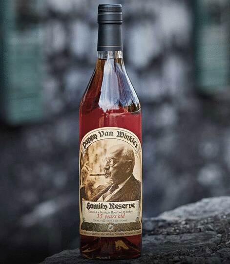 Old Rip Van Winkle Pappy Van Winkles 15 Year Old Family Reserve Bourbon