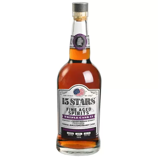 15 Stars Triple Cask Ii Straight Bourbon Whiskey