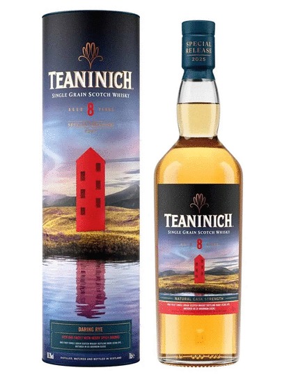 Teaninich Daring Rye Special Release 8 Year Old Single Grain Scotch Whisky