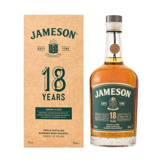 Jameson 18 Year Old Irish Whiskey