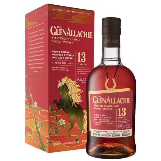 Glenallachie Year Of The Horse 13 Year Old Single Malt Scotch Whisky