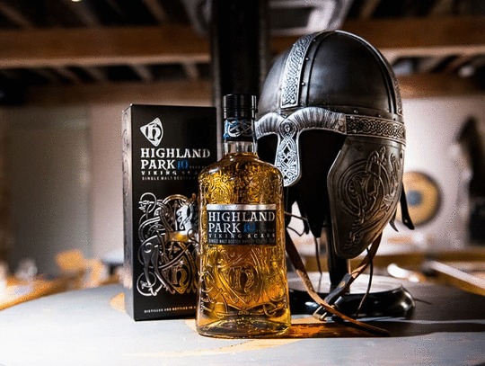 Highland Park Viking Scars 10 Year Old Single Malt Scotch Whisky