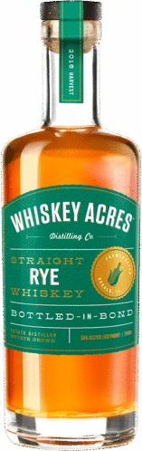 Whiskey Acres Distilling Co Bottled In Bond Straight Rye Whiskey