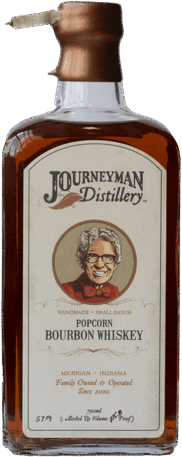 Journeyman Distillery Popcorn Bourbon Whiskey