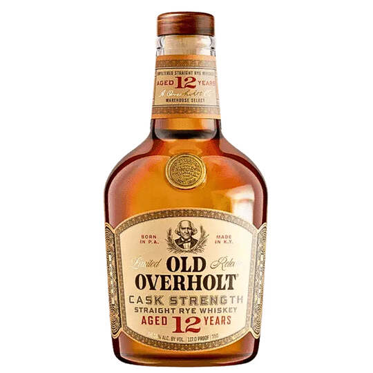 Old Overholt 12 Year Old Cask Strength Straight Rye Whiskey