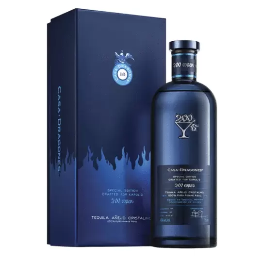Casa Dragones 200 Copas Karol G Special Edition Tequila Anejo Cristalino