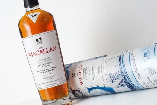 The Macallan Diamonds Are Forever 55th Anniversary 18 Year Old Single Malt Scotch Whisky