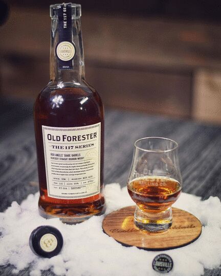 Old Forester The 117 Series High Angels Share Barrels Kentucky Straight Bourbon Whisky