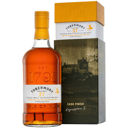 Tobermory Oloroso Cask Finish 27 Year Old Single Malt Scotch Whisky